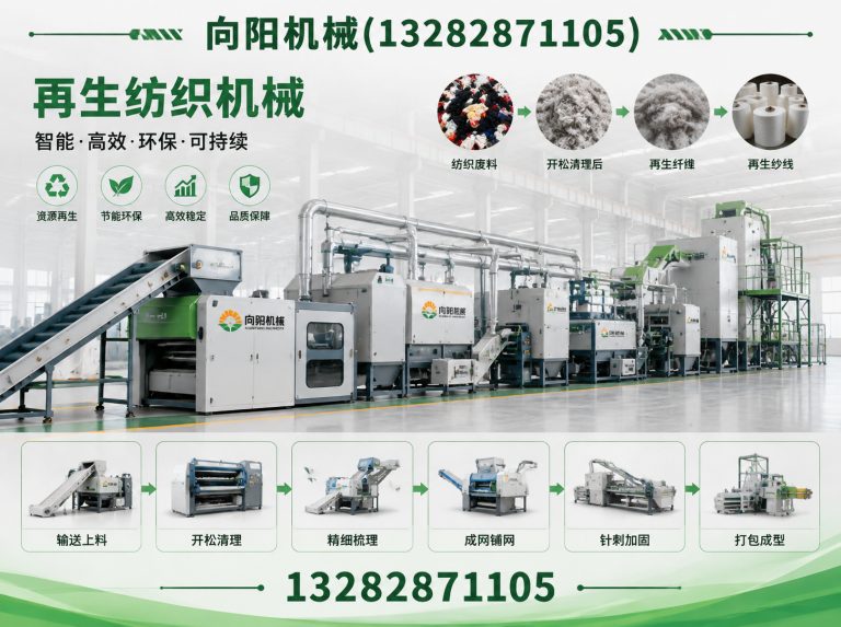泉州再生纤维加工设备展示图